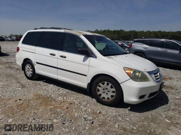 2008 Honda Odyssey LX with VIN 5FNRL38228B031608, listed as a Copart auction lot 50272275 with 178,239 mi miles and Salvage Title. Bid and sale history available at carsss.com. Image 4.