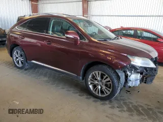 2014 Lexus RX 350 with VIN 2T2ZK1BA4EC133835, listed as a Copart auction lot 63265485 with 268,279 mi miles and Salvage title. Bid and sale history available at DreamBid. Image 4.