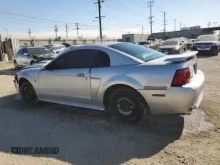 2003 Ford Mustang GT Deluxe with VIN 1FAFP42X23F307846, listed as a Copart auction lot 89212095 with 148,386 mi miles and Clean Title. Bid and sale history available at carsss.com. Image 2.