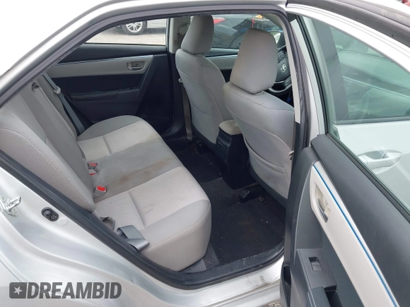 2015 Toyota Corolla L with VIN 2T1BURHE3FC357768, listed as a IAAI auction lot 41965849 with 137,166 mi miles and . Bid and sale history available at DreamBid. Image 8.