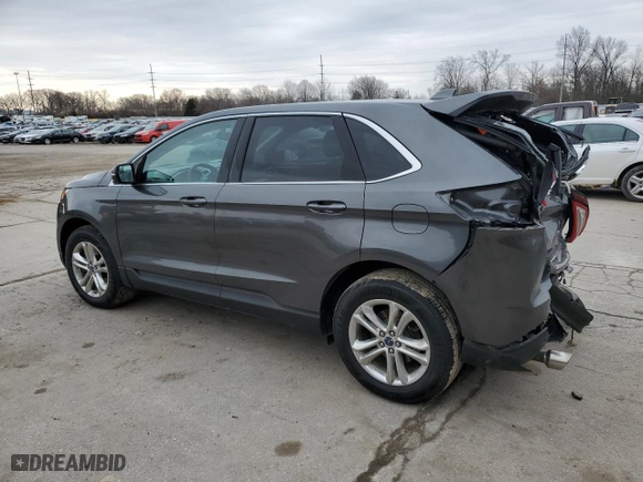 2015 Ford Edge SEL with VIN 2FMTK4J84FBC10347, listed as a Copart auction lot 47447225 with 110,011 mi miles and Salvage Title. Bid and sale history available at carsss.com. Image 2.