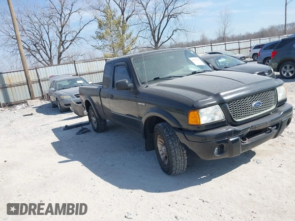 2002 Ford Ranger XLT Appearance with VIN 1FTYR44E62PB07361, listed as a IAAI auction lot 41791785 with 112,728 mi miles. Bid and sale history available at carsss.com. Image 1.