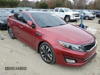2015 Kia Optima SXL Turbo with VIN 5XXGR4A60FG513545, listed as a Copart auction lot 82642184 with 123,235 mi miles and Salvage Title. Bid and sale history available at DreamBid. Image 4.