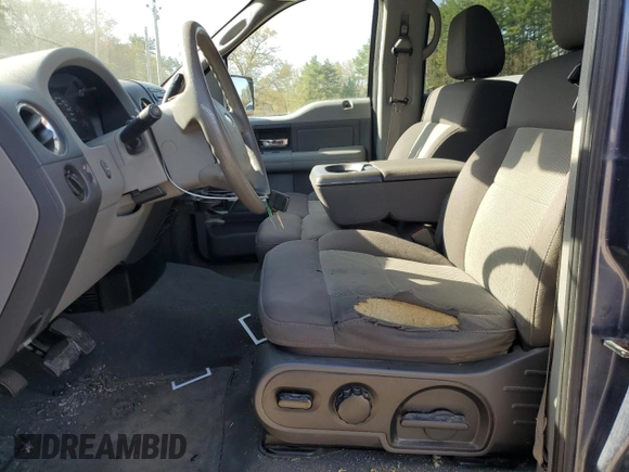 2005 Ford F-150 XLT with VIN 1FTPW14545FB31526, listed as a Copart auction lot 54343155 with 154,751 mi miles and Clean Title. Bid and sale history available at carsss.com. Image 7.