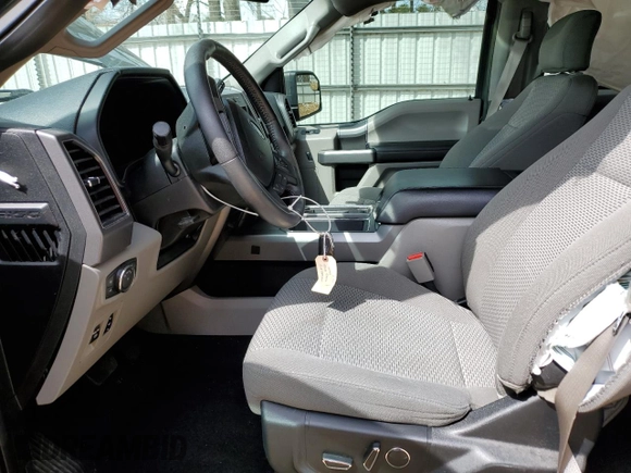 2017 Ford F-150 XL with VIN 1FTEW1CP3HKD80664, listed as a Copart auction lot 49312505 with 77,723 mi miles and Salvage Title. Bid and sale history available at carsss.com. Image 7.