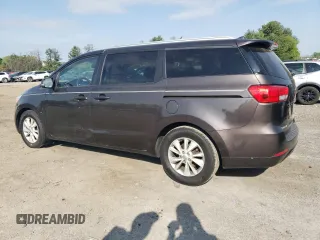 2016 Kia Sedona LX with VIN KNDMB5C16G6182517, listed as a Copart auction lot 55038605 with 196,498 mi miles and Clean Title. Bid and sale history available at carsss.com. Image 2.