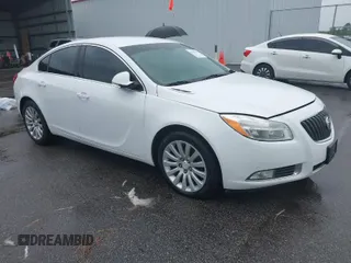 2012 Buick Regal with VIN 2G4GR5EK1C9133299, listed as a IAAI auction lot 41962563 with 162,416 mi miles. Bid and sale history available at carsss.com. Image 1.