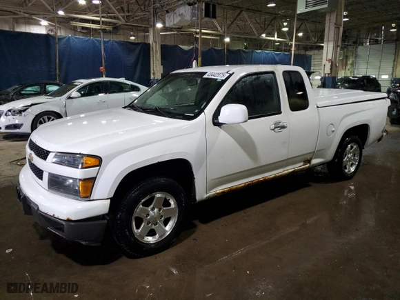 2011 Chevrolet Colorado LT w/1LT with VIN 1GCESCF91B8118456, listed as a Copart auction lot 43442875 with 144,023 mi miles and Clean Title. Bid and sale history available at carsss.com. Image 1.