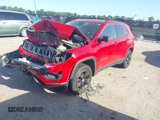 2018 Jeep Compass Latitude with VIN 3C4NJDBB2JT331384, listed as a IAAI auction lot 42293779 with 72,472 mi miles and . Bid and sale history available at DreamBid. Image 17.