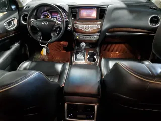 2017 Infiniti QX60 with VIN 5N1DL0MM3HC504988, listed as a Copart auction lot 87418564 with 127,047 mi miles and Salvage Title. Bid and sale history available at DreamBid. Image 8.