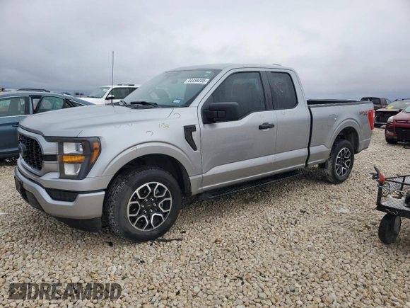 2023 Ford F-150 XL с VIN 1FTEX1CP4PKE37756, выставлен на аукционе Copart как лот 44459205 с пробегом 26 441 миль миль и Списание • Salvage title. История ставок и продаж доступна на DreamBid. Изображение 1.