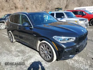 2023 BMW X5 xDrive45e with VIN 5UXTA6C03P9P05226, listed as a Copart auction lot 49602125 with 25,436 mi miles and Salvage Title. Bid and sale history available at carsss.com. Image 4.