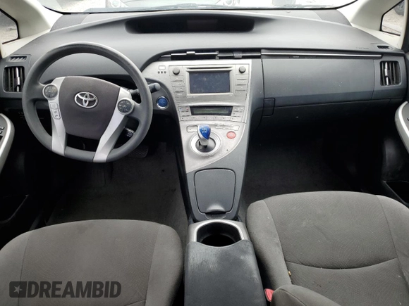 2013 Toyota Prius One with VIN JTDKN3DU4D1723892, listed as a Copart auction lot 57532325 with Not Provided miles and Clean Title. Bid and sale history available at DreamBid. Image 8.