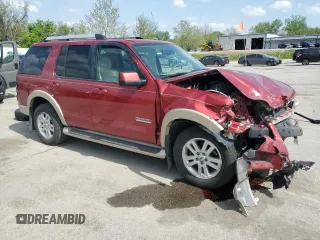 2006 Ford Explorer Eddie Bauer z VIN 1FMEU74E66UA43716, wystawiony jako Copart lot #54717655 z przebiegiem 191 275 mil mil oraz Szkody całkowita. Historia ofert i sprzedaży dostępna na DreamBid. Obrazek 4.