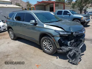 2023 Chevrolet Traverse LT Cloth with VIN 1GNERGKWXPJ294573, listed as a IAAI auction lot 42682750 with 40,027 mi miles and . Bid and sale history available at DreamBid. Image 1.