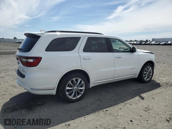 2022 Dodge Durango Citadel с VIN 1C4SDJETXNC193558, выставлен на аукционе Copart как лот 56224965 с пробегом 29 684 миль миль и Списание • Salvage title. История ставок и продаж доступна на DreamBid. Изображение 3.