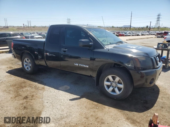 2011 Nissan Titan S with VIN 1N6AA0CH5BN309095, listed as a Copart auction lot 61105235 with 373,105 mi miles and Clean title. Bid and sale history available at DreamBid. Image 4.