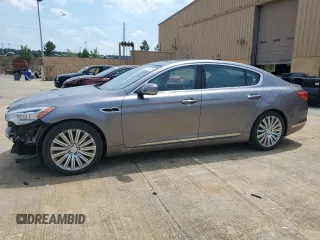 2015 Kia K900 Premium z VIN KNALU4D41F6026289, wystawiony jako Copart lot #57472715 z przebiegiem 40 585 mil mil oraz Szkoda całkowita • Salvage title. Historia ofert i sprzedaży dostępna na DreamBid. Obrazek 1.
