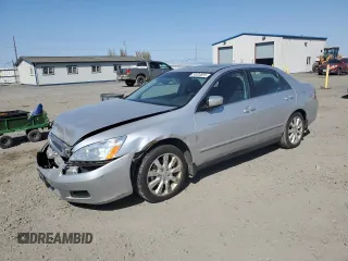 2006 Honda Accord LX with VIN 1HGCM66346A028796, listed as a Copart auction lot 54434855 with 46,753 mi miles and Salvage title. Bid and sale history available at DreamBid. Image 1.