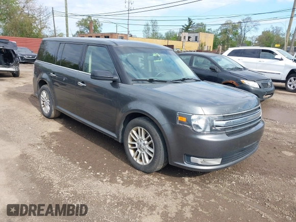 2016 Ford Flex SEL z VIN 2FMGK5C82GBA21945, wystawiony jako IAAI lot #42206498 z przebiegiem 141 320 mil mil oraz . Historia ofert i sprzedaży dostępna na DreamBid. Obrazek 1.