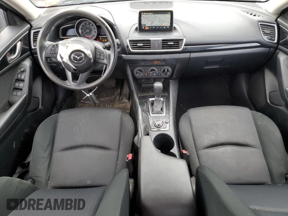 2016 Mazda 3 i Sport with VIN JM1BM1T70G1309807, listed as a Copart auction lot 47863765 with 195,799 mi miles and Salvage Title. Bid and sale history available at DreamBid. Image 8.