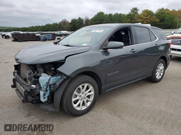 2019 Chevrolet Equinox LT z VIN 3GNAXUEV7KS668361, wystawiony jako Copart lot #65821743 z przebiegiem 93 270 mil mil oraz Szkoda całkowita • Salvage title. Historia ofert i sprzedaży dostępna na DreamBid. Obrazek 1.