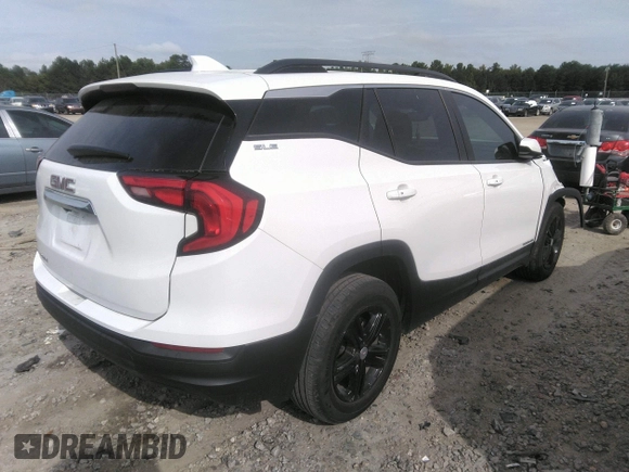 2021 GMC Terrain SLE with VIN 3GKALMEV6ML314059, listed as a IAAI auction lot 40254735 with 42,224 mi miles and . Bid and sale history available at carsss.com. Image 4.