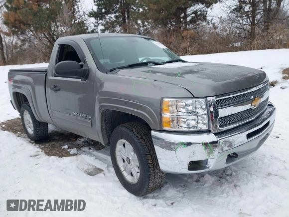 2012 Chevrolet Silverado 1500 LT with VIN 1GCNKSE07CZ300090, listed as a IAAI auction lot 41329121 with 125,658 mi miles. Bid and sale history available at carsss.com. Image 1.