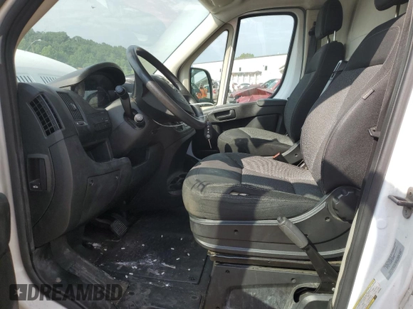 2017 Ram ProMaster Cargo with VIN 3C6TRVNG4HE538958, listed as a Copart auction lot 57314824 with 330,615 mi miles and Clean Title. Bid and sale history available at carsss.com. Image 7.