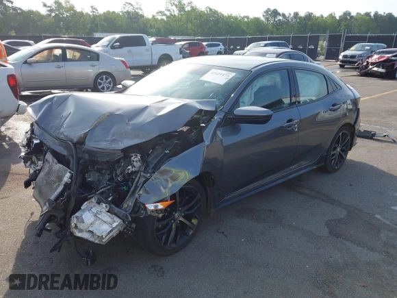 2021 Honda Civic Sport with VIN SHHFK7H44MU217741, listed as a IAAI auction lot 42029373 with 68,572 mi miles and . Bid and sale history available at DreamBid. Image 21.