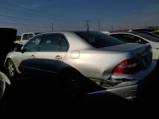 2004 Lexus LS 430 with VIN JTHBN36F640169807, listed as a Copart auction lot 47526795 with 123,163 mi miles and Salvage Title. Bid and sale history available at carsss.com. Image 2.