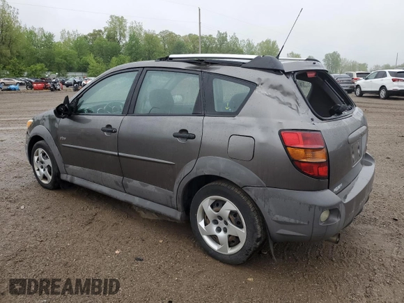 2005 Pontiac Vibe with VIN 5Y2SL638X5Z467045, listed as a Copart auction lot 57865085 with 233,401 mi miles and Clean title. Bid and sale history available at DreamBid. Image 2.