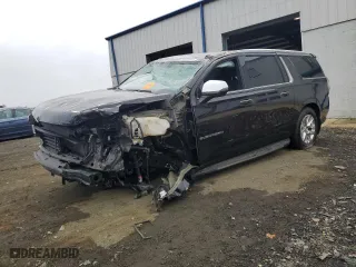 2022 Chevrolet Suburban Premier with VIN 1GNSKFKD4NR227224, listed as a Copart auction lot 72340074 with 107,578 mi miles and Salvage Title. Bid and sale history available at carsss.com. Image 1.