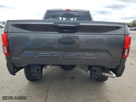 2018 Ford F-150 XL with VIN 1FTEX1EP9JFE00960, listed as a Copart auction lot 53691855 with 81,255 mi miles and Salvage Title. Bid and sale history available at carsss.com. Image 6.