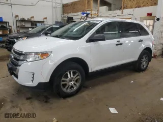 2014 Ford Edge SE with VIN 2FMDK3GC3EBB17666, listed as a Copart auction lot 53617905 with 137,075 mi miles and Salvage Title. Bid and sale history available at carsss.com. Image 1.