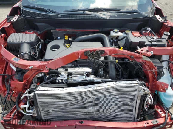 2025 Chevrolet Equinox AWD RS with VIN 3GNAXTEG5SL227155, listed as a Copart auction lot 55302955 with 1,007 mi miles and Salvage title. Bid and sale history available at DreamBid. Image 11.
