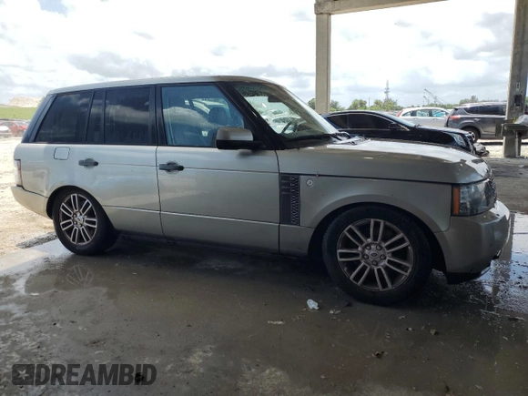 2011 Land Rover Range Rover HSE with VIN SALME1D46BA348977, listed as a Copart auction lot 58590575 with 147,038 mi miles and Clean title. Bid and sale history available at DreamBid. Image 4.