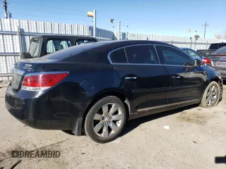 2010 Buick LaCrosse with VIN 1G4GD5GG9AF184710, listed as a Copart auction lot 80743114 with 130,192 mi miles and Salvage title. Bid and sale history available at DreamBid. Image 3.