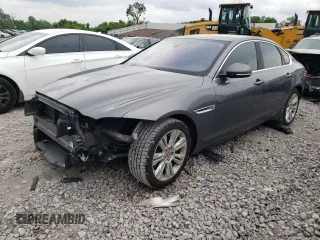 2017 Jaguar XF 35t Premium with VIN SAJBD4BVXHCY28503, listed as a Copart auction lot 51410914 with 90,752 mi miles and Salvage Title. Bid and sale history available at carsss.com. Image 1.