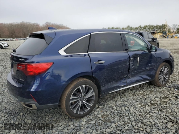 2020 Acura MDX w/Technology Pkg with VIN 5J8YD4H50LL010949, listed as a Copart auction lot 50454365 with 32,465 mi miles and Salvage Title. Bid and sale history available at carsss.com. Image 3.
