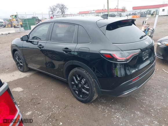 2023 Honda HR-V Sport with VIN 3CZRZ2H56PM720199, listed as a IAAI auction lot 41911555 with 10,996 mi miles. Bid and sale history available at carsss.com. Image 3.