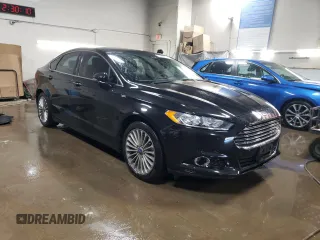2013 Ford Fusion Titanium with VIN 3FA6P0K97DR383366, listed as a Copart auction lot 50388125 with 86,743 mi miles and Salvage Title. Bid and sale history available at carsss.com. Image 4.