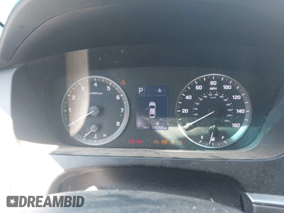 2017 Hyundai Sonata SE with VIN 5NPE24AF6HH468226, listed as a IAAI auction lot 41781837 with 176,095 mi miles and . Bid and sale history available at DreamBid. Image 7.