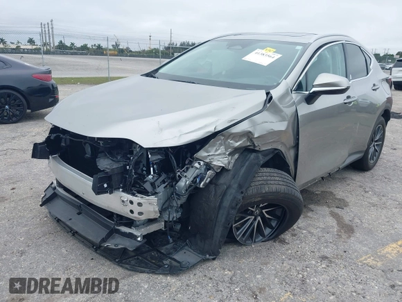 2024 Lexus NX 250 with VIN 2T2ADCAZ2RC014553, listed as a IAAI auction lot 41383564 with 8,403 mi miles and . Bid and sale history available at DreamBid. Image 6.