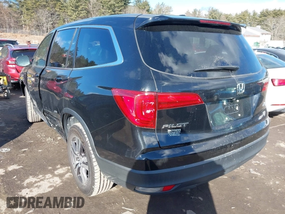 2016 Honda Pilot EX-L with VIN 5FNYF6H51GB119627, listed as a IAAI auction lot 41435183 with 120,555 mi miles. Bid and sale history available at carsss.com. Image 3.