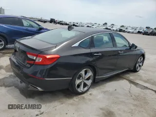2019 Honda Accord Touring with VIN 1HGCV2F91KA003438, listed as a Copart auction lot 62588035 with 60,316 mi miles and Salvage title. Bid and sale history available at DreamBid. Image 3.