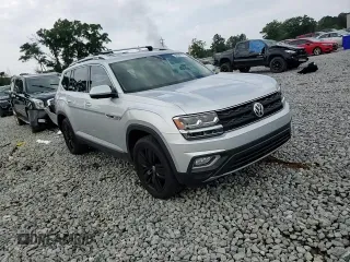 2018 Volkswagen Atlas SEL Premium with VIN 1V2NR2CAXJC589357, listed as a Copart auction lot 56536175 with 69,543 mi miles and Salvage title. Bid and sale history available at DreamBid. Image 14.