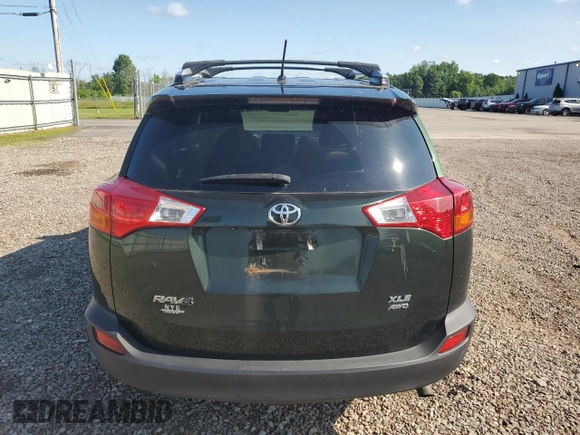 2013 Toyota RAV4 XLE with VIN JTMRFREV2D5012237, listed as a Copart auction lot 63235605 with 196,493 mi miles and Salvage title. Bid and sale history available at DreamBid. Image 6.