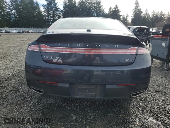 2013 Lincoln MKZ with VIN 3LN6L2JK3DR807983, listed as a Copart auction lot 46877285 with 55,017 mi miles and Salvage Title. Bid and sale history available at carsss.com. Image 6.