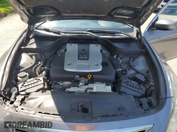 2013 Infiniti G37 Journey with VIN JN1CV6AP0DM717268, listed as a Copart auction lot 58037345 with 112,809 mi miles and Salvage title. Bid and sale history available at DreamBid. Image 11.